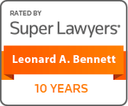 Super Lawyers 10 year | Leonard A. Bennett